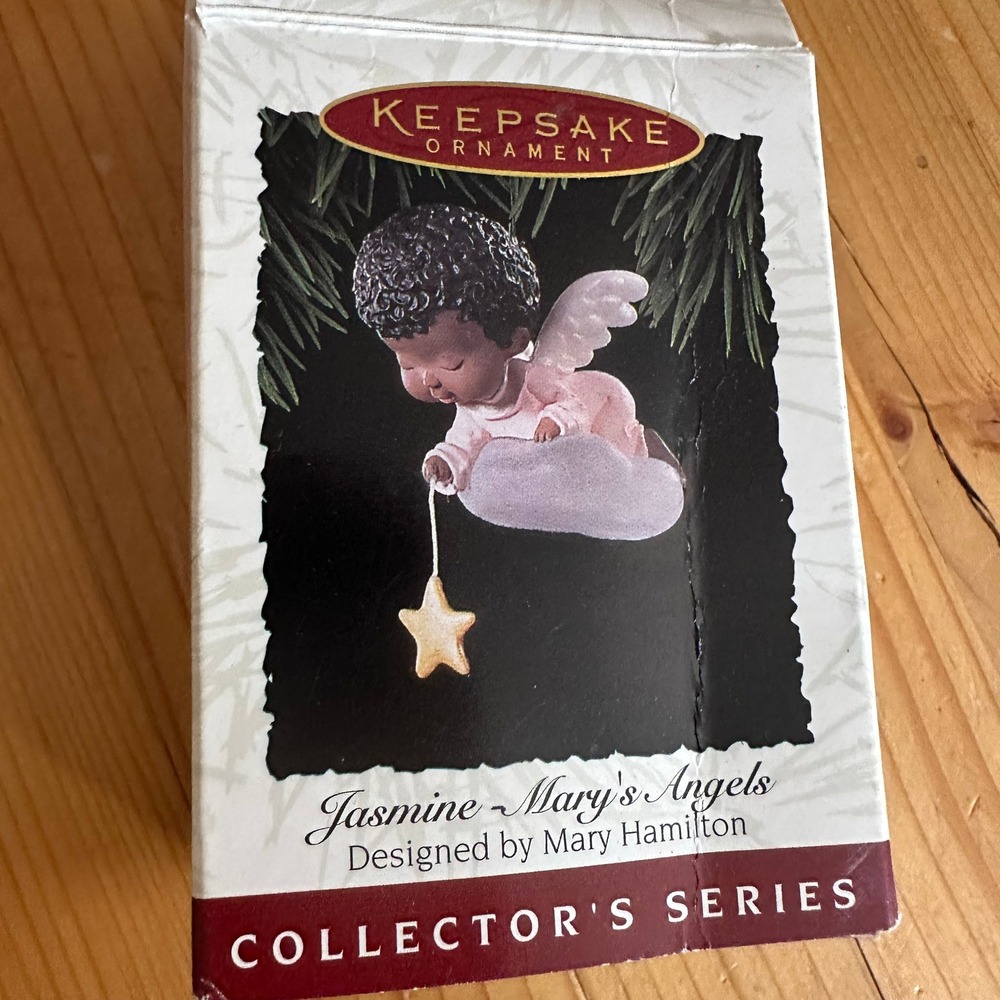 Hallmark Keepsake Ornament 1993 Jasmine Mary's Angels Series Mary Hamilton Boxed